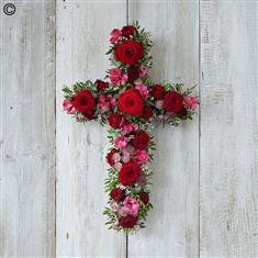 Red and Pink Cross