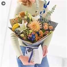 Large Autumn Trending Hand-tied